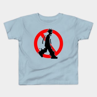 No Rules applied walking Kids T-Shirt